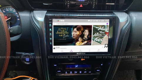 Màn hình Elliview S4 Deluxe liền camera 360 Toyota Fortuner 2017 - nay